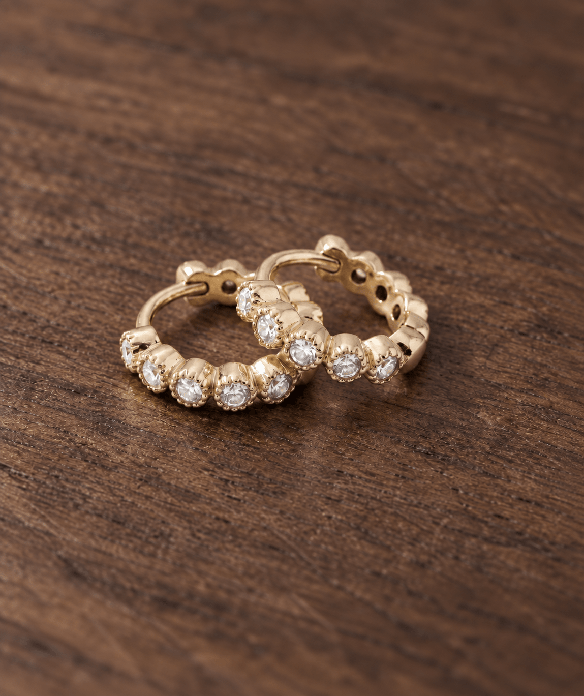 Mini Créole Hope – Plaqué Or 750/00 ou Argent 925 - Joia Bijou